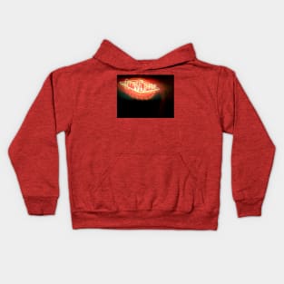 Neon Beer Sign Kids Hoodie